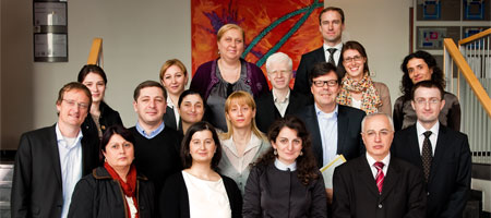 Studienreise georgischer Ausbilder der Justizhochschule (2012)